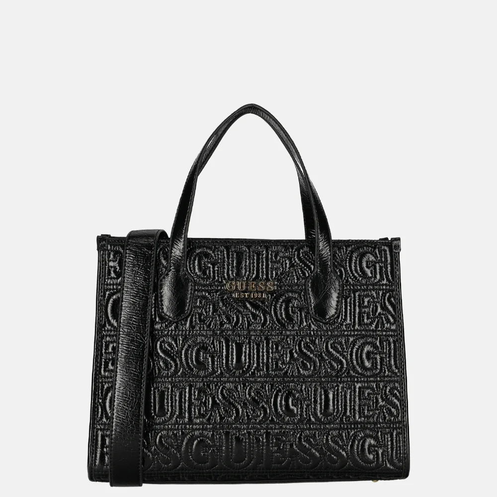 Handtas guess online zwart